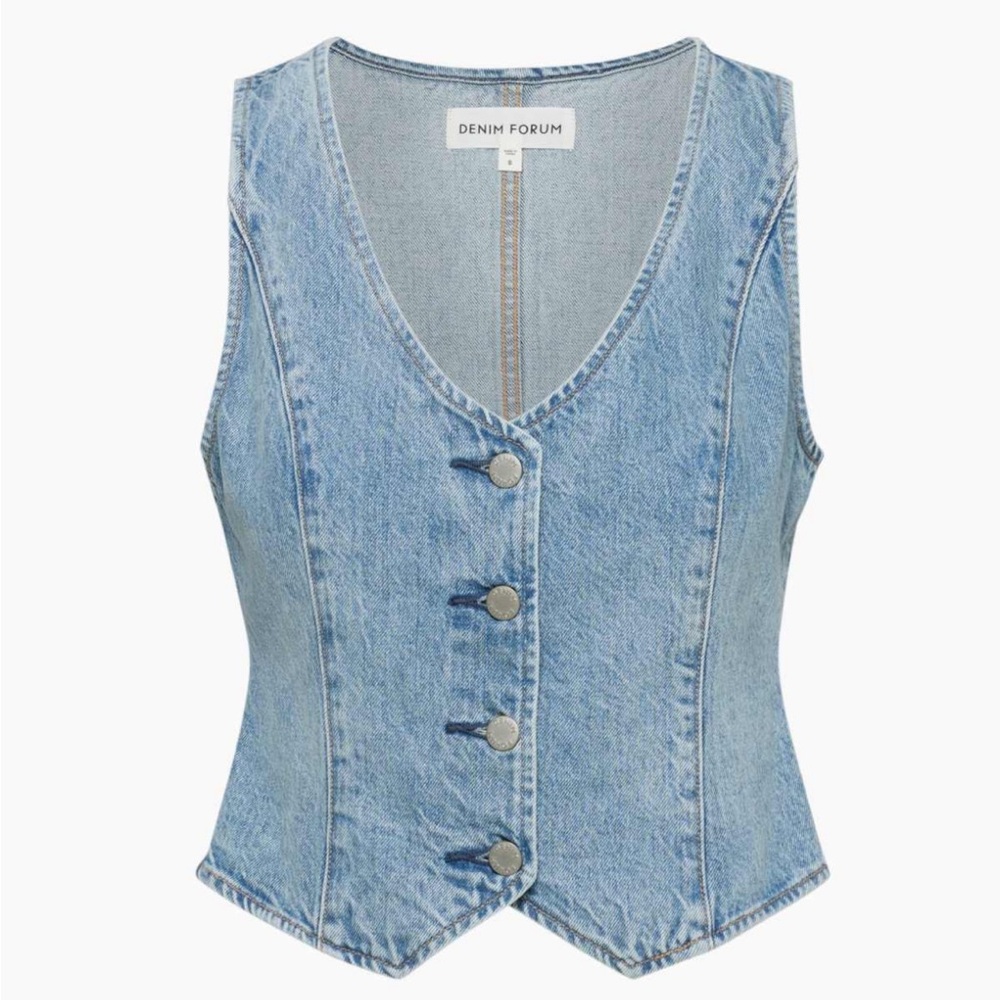 Aritzia Denim Vest